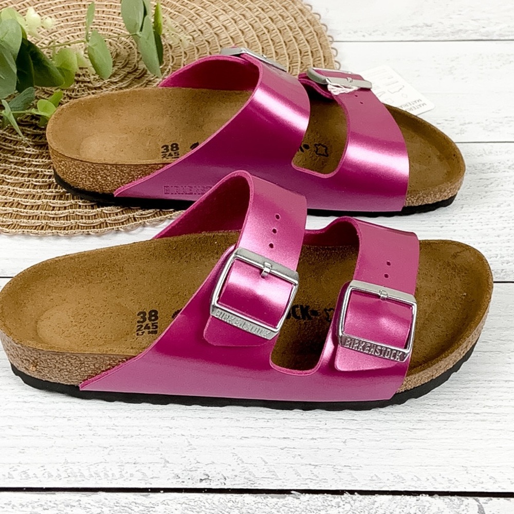 BIRKENSTOCK | Arizona Electric Magenta Sandal 38